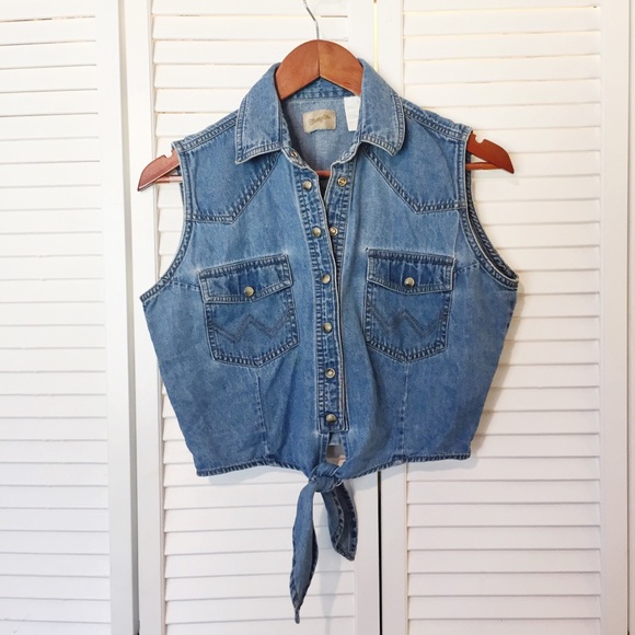 Wrangler Tops - Vintage wrangler top